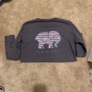 Ivory Ella long sleeve tee